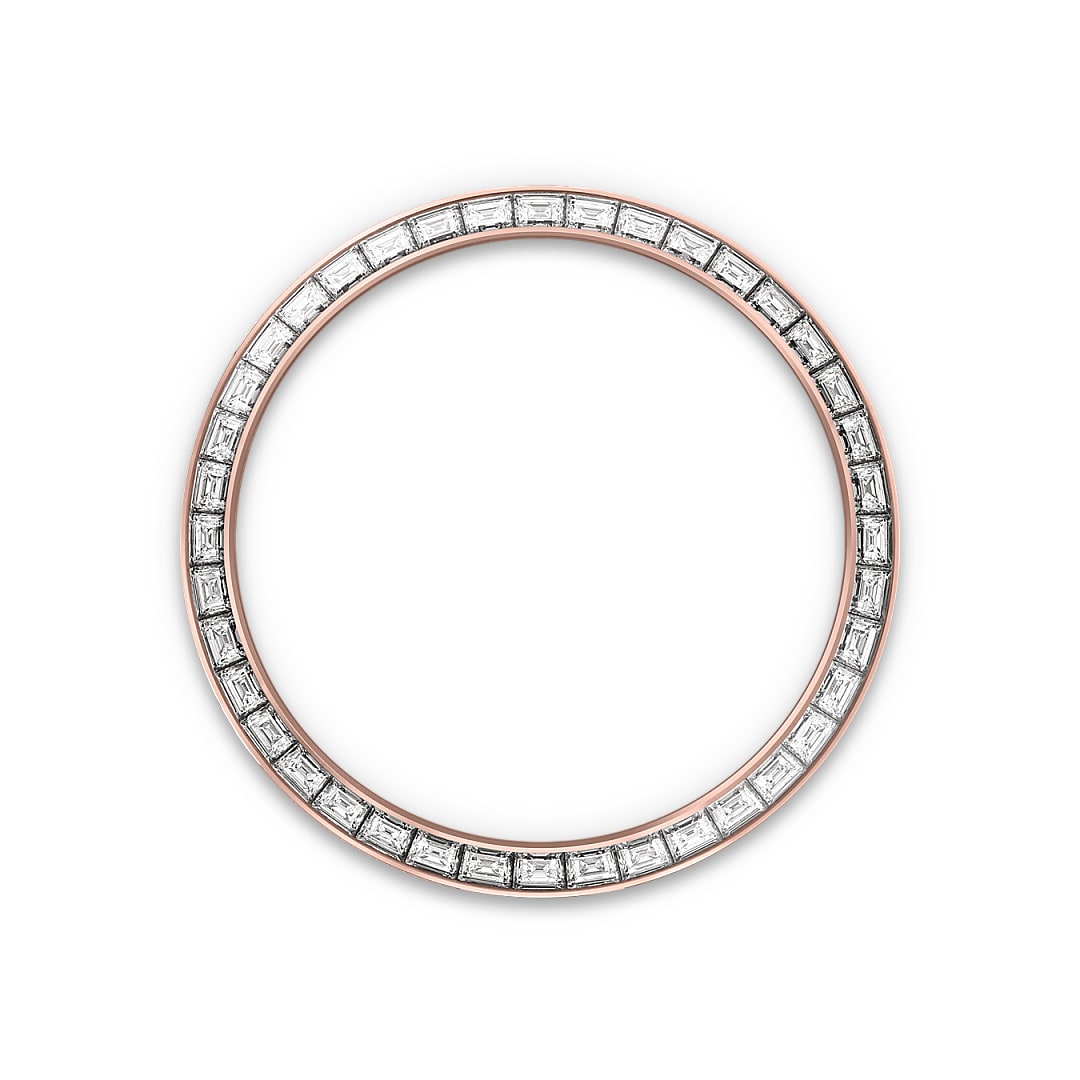 Diamantbesetzte Lünette