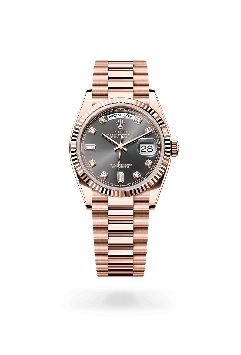 Rolex Day-Date 36 M128235-0050 Herrenuhr - Oyster, 36 mm, Everose-Gold 