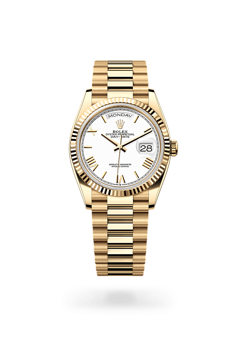 Rolex Day-Date 36 M128238-0113 Herrenuhr / Damenuhr - Oyster, 36 mm, Gelbgold