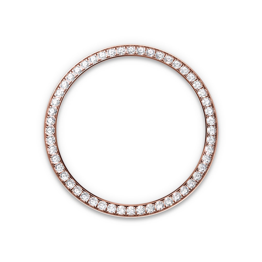 Diamantbesetzte Lünette