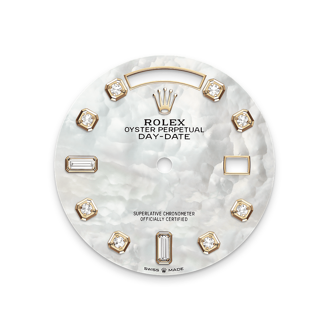 Perlmutt-Zifferblatt