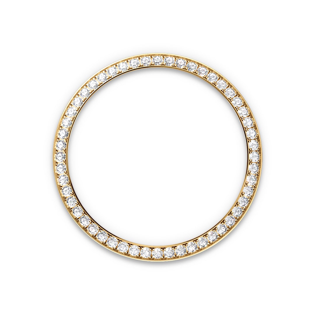 Diamantbesetzte Lünette