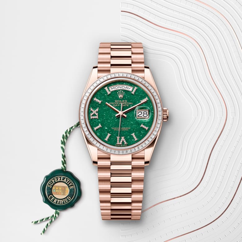 Rolex Day-Date 36 128395TBR Herrenuhr Bild 4