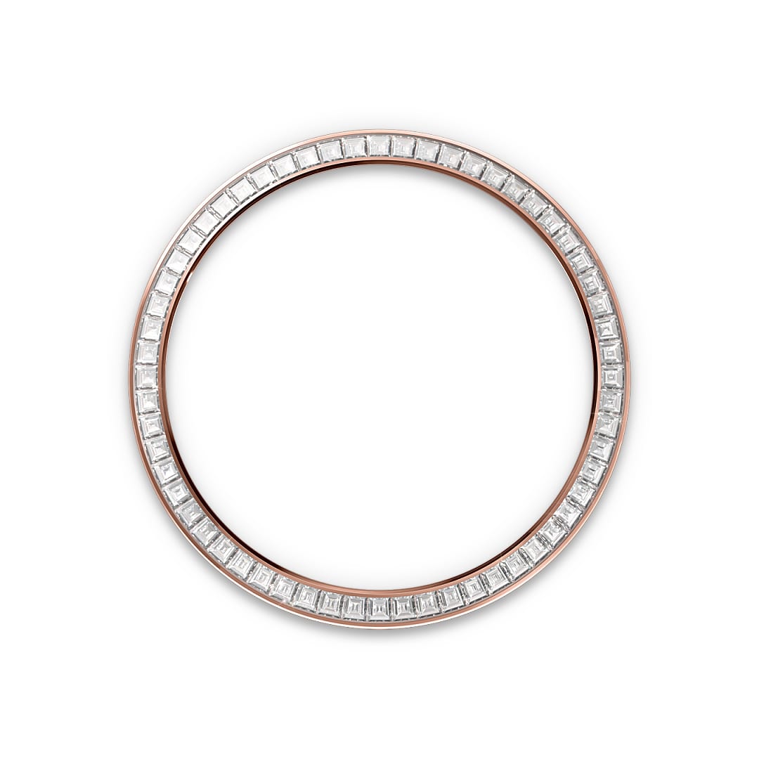 Diamantbesetzte Lünette