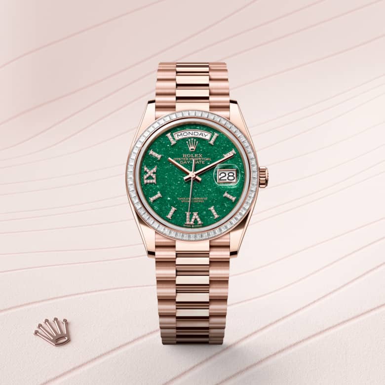 Rolex Day-Date 36 128395TBR Herrenuhr Bild 2