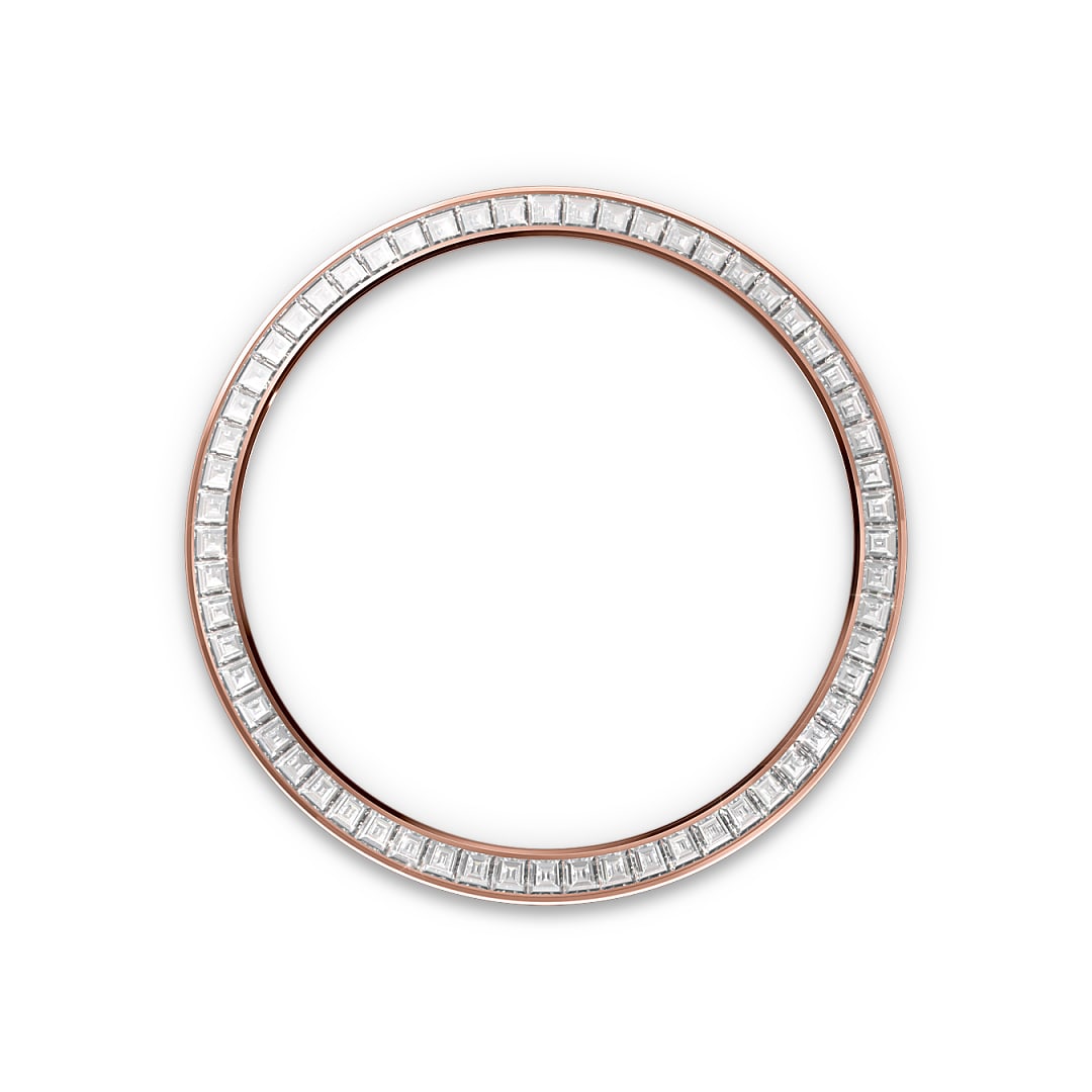 Diamantbesetzte Lünette