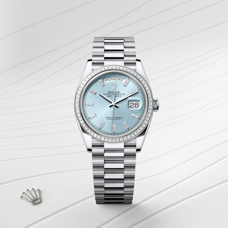 Rolex Day-Date 36 128396TBR Herrenuhr / Damenuhr Bild 2