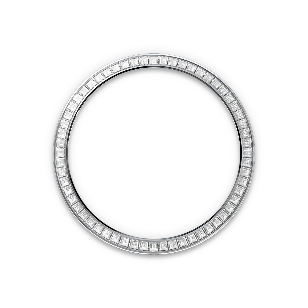 Diamantbesetzte Lünette