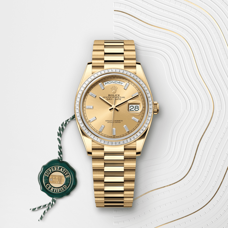 Rolex Day-Date 36 128398TBR Herrenuhr / Damenuhr Bild 4