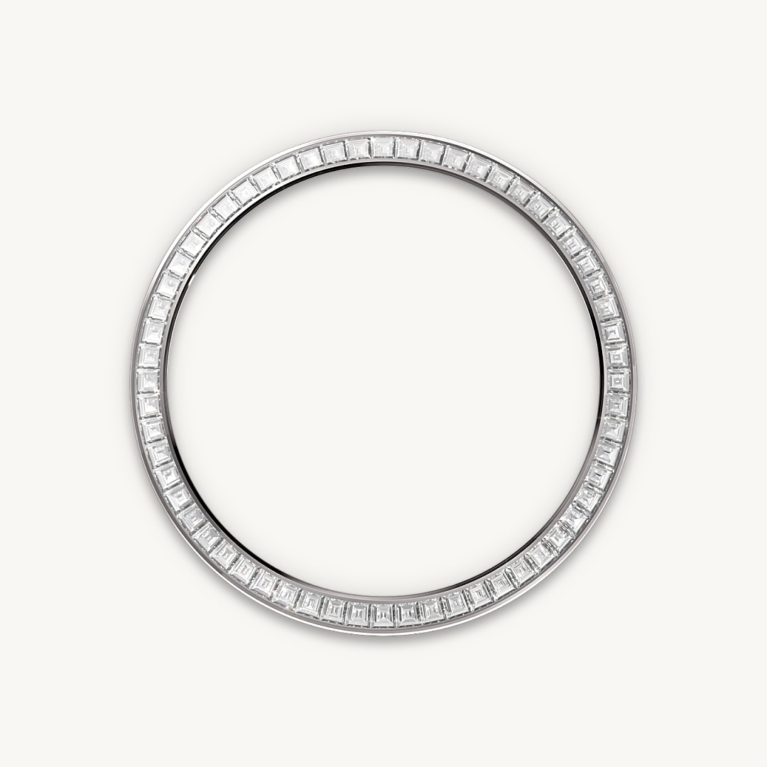 Diamantbesetzte Lünette