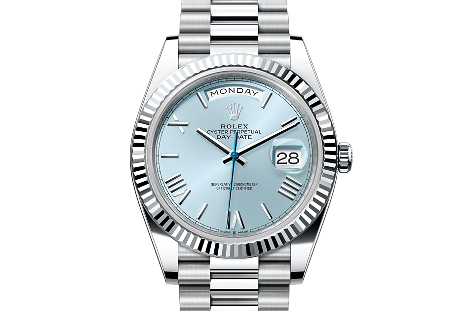 Rolex Day‑Date in Platin, M228236-0012 | Juwelier Weber