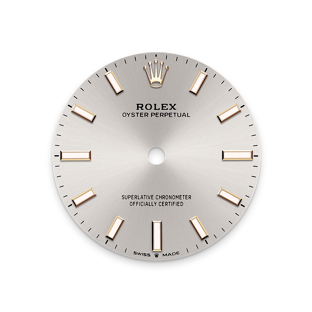 Silbernes Zifferblatt