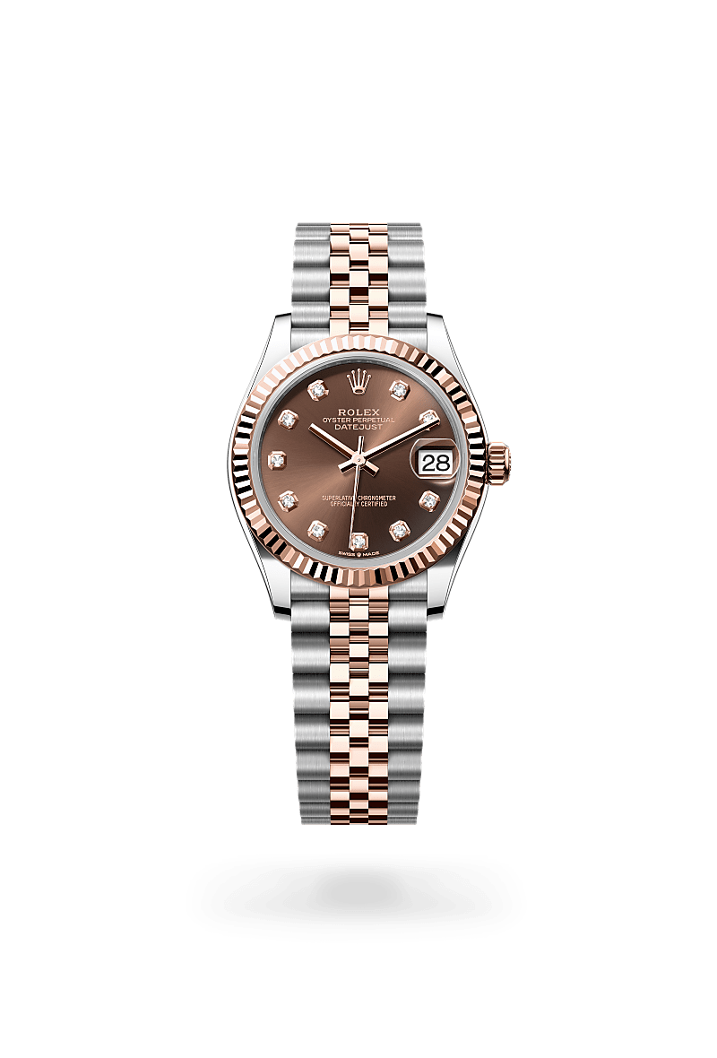 Rolex Datejust 31 M278271-0028 Herrenuhr - Oyster, 31 mm, Edelstahl Oystersteel und Everose-Gold 