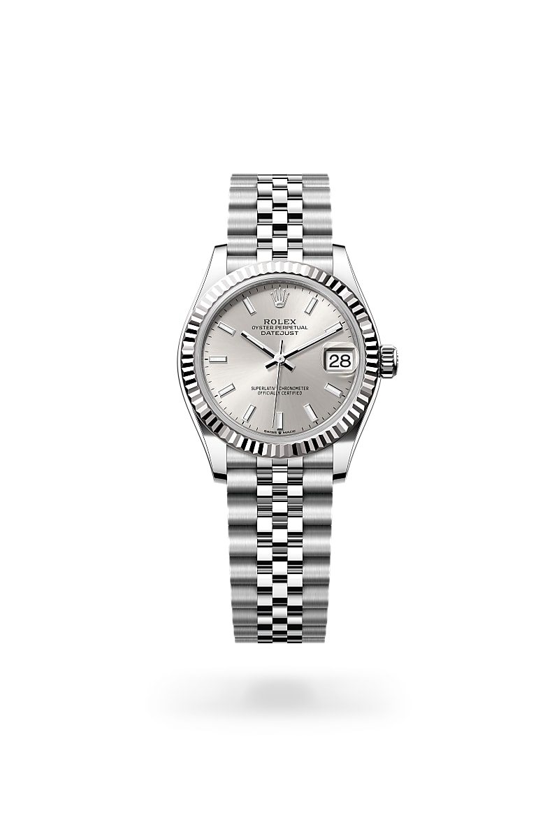 Rolex Datejust 31 M278274-0012 Herrenuhr - Oyster, 31 mm, Edelstahl Oystersteel und Weißgold