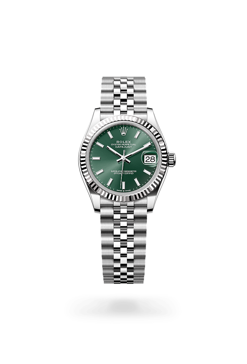 Rolex Datejust 31 M278274-0018 Herrenuhr - Oyster, 31 mm, Edelstahl Oystersteel und Weißgold