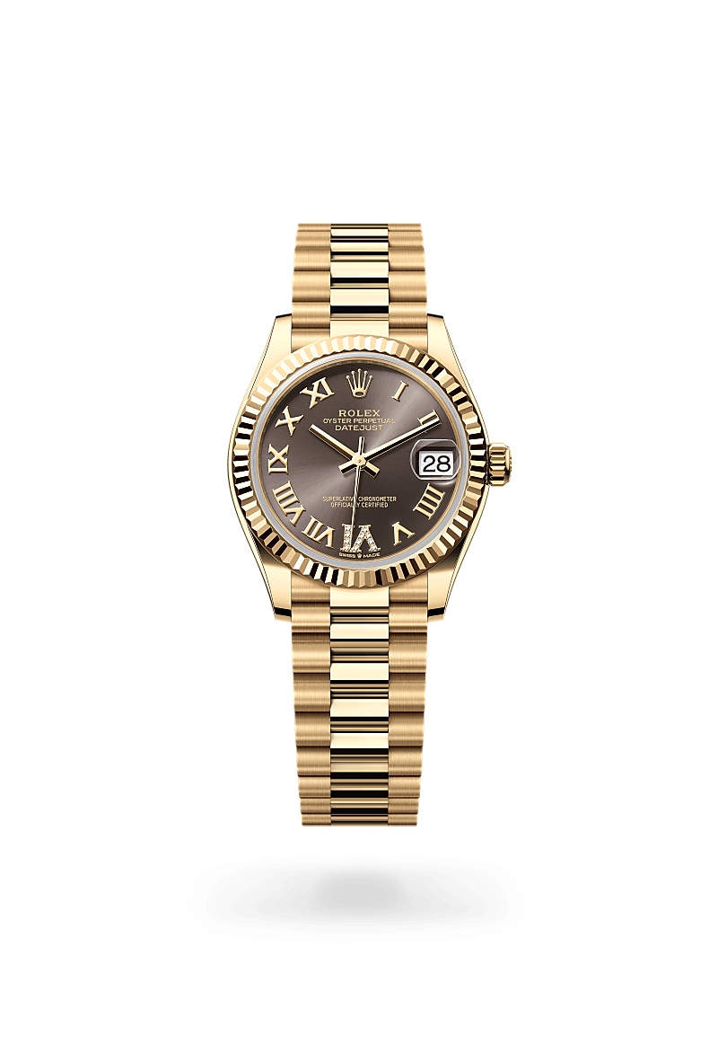 Rolex Datejust 31 M278278-0032 Herrenuhr / Damenuhr - Oyster, 31 mm, Gelbgold 