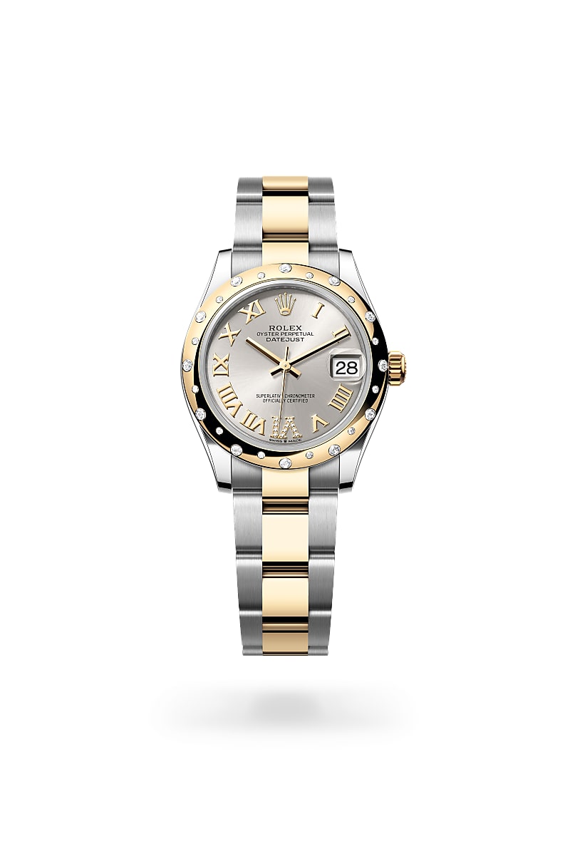 Rolex Datejust 31 M278343RBR-0003 Herrenuhr - Oyster, 31 mm, Edelstahl Oystersteel und Gelbgold mit Diamanten