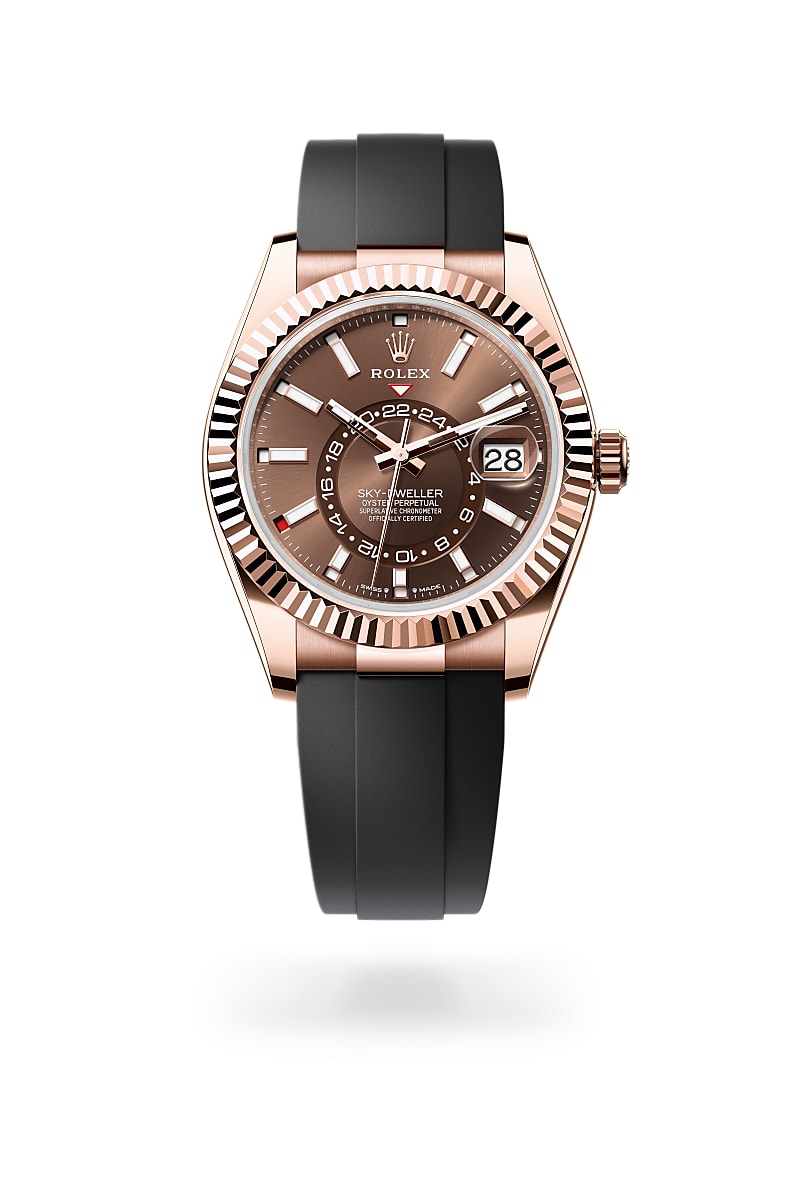 Rolex Sky-Dweller M336235-0002 Herrenuhr - Oyster, 42 mm, Everose-Gold