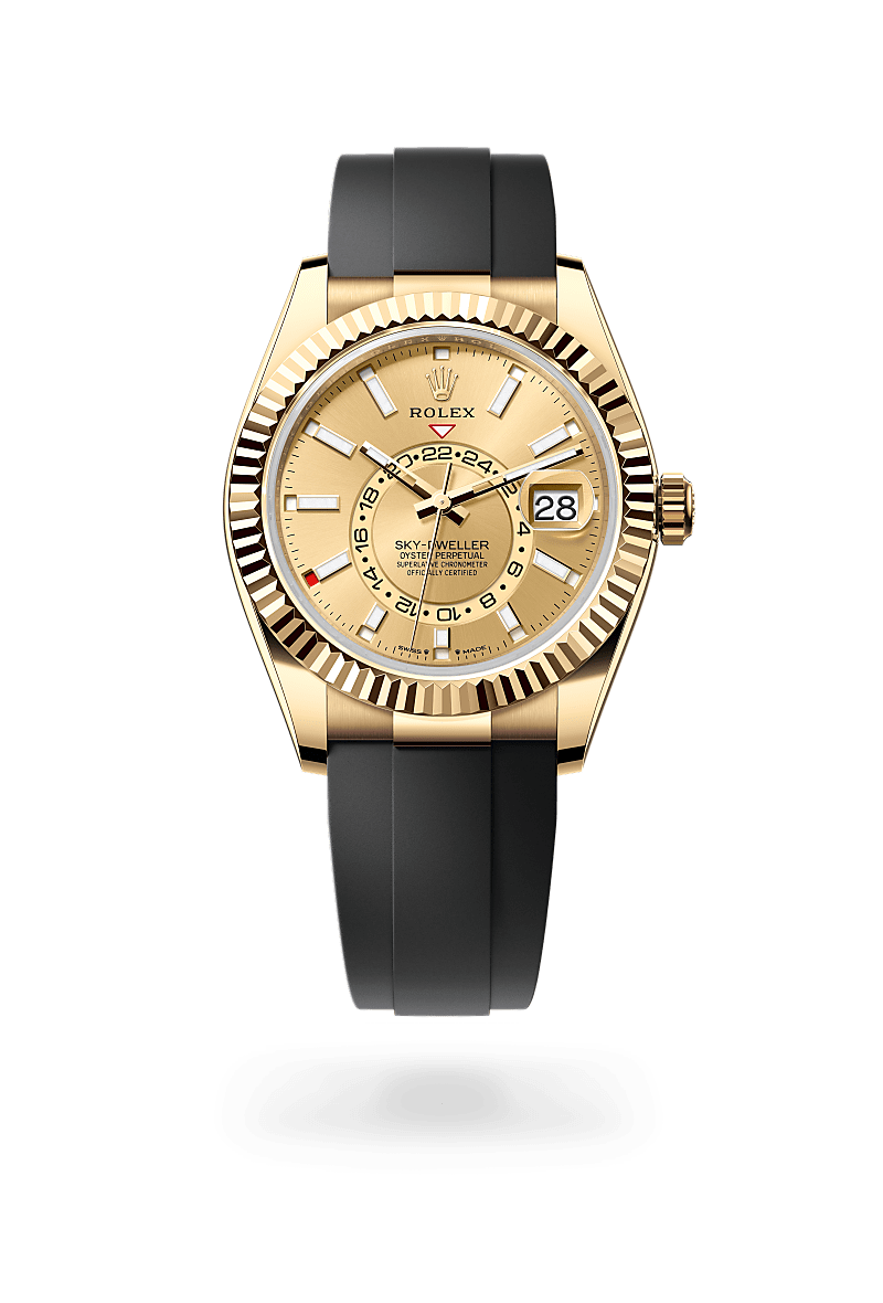 Rolex Sky-Dweller M336238-0001 Herrenuhr - Oyster, 42 mm, Gelbgold 