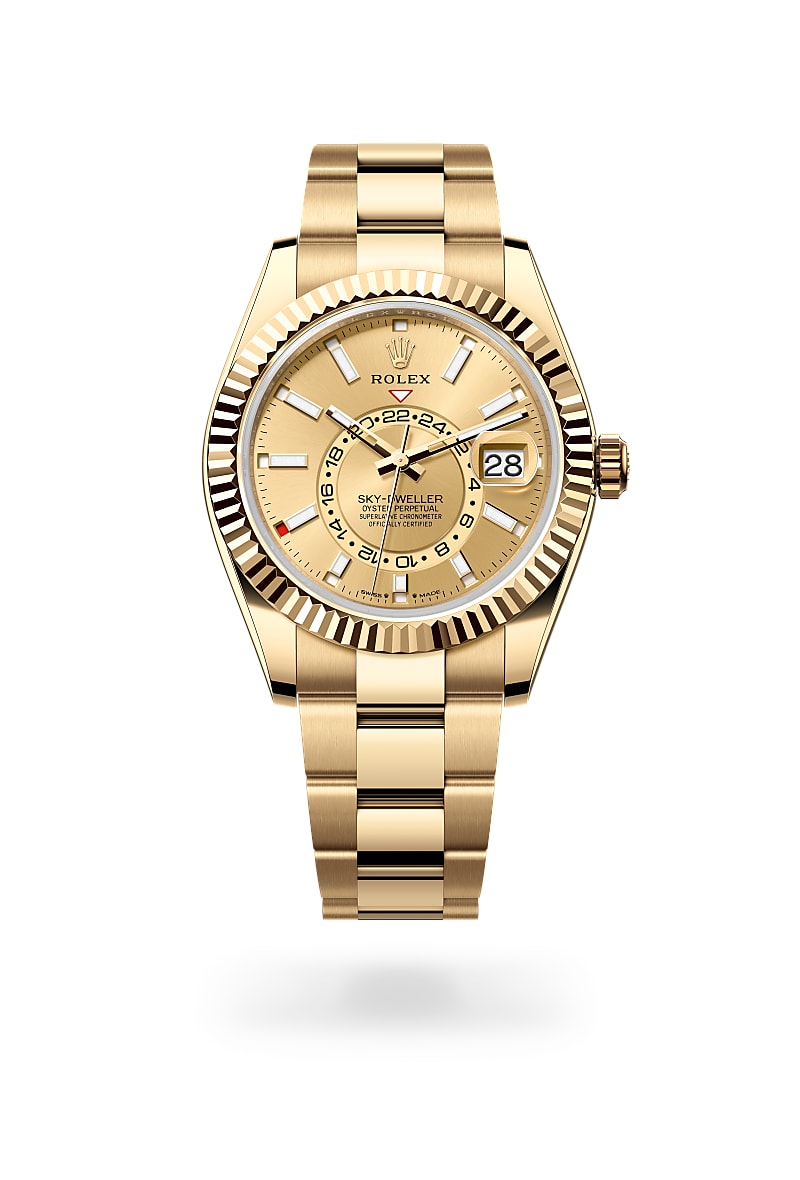 Rolex Sky-Dweller M336938-0001 Herrenuhr - Oyster, 42 mm, Gelbgold