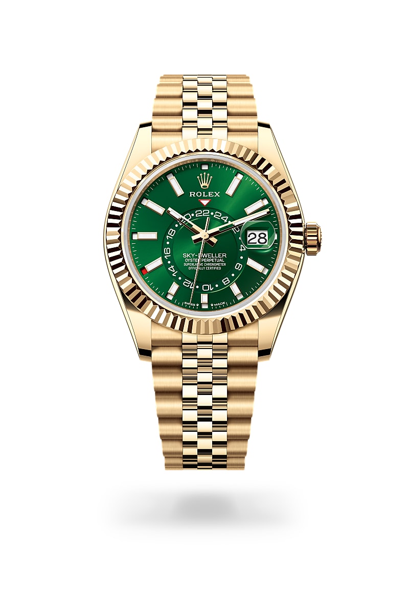 Rolex Sky-Dweller M336938-0008 Herrenuhr - Oyster, 42 mm, Gelbgold