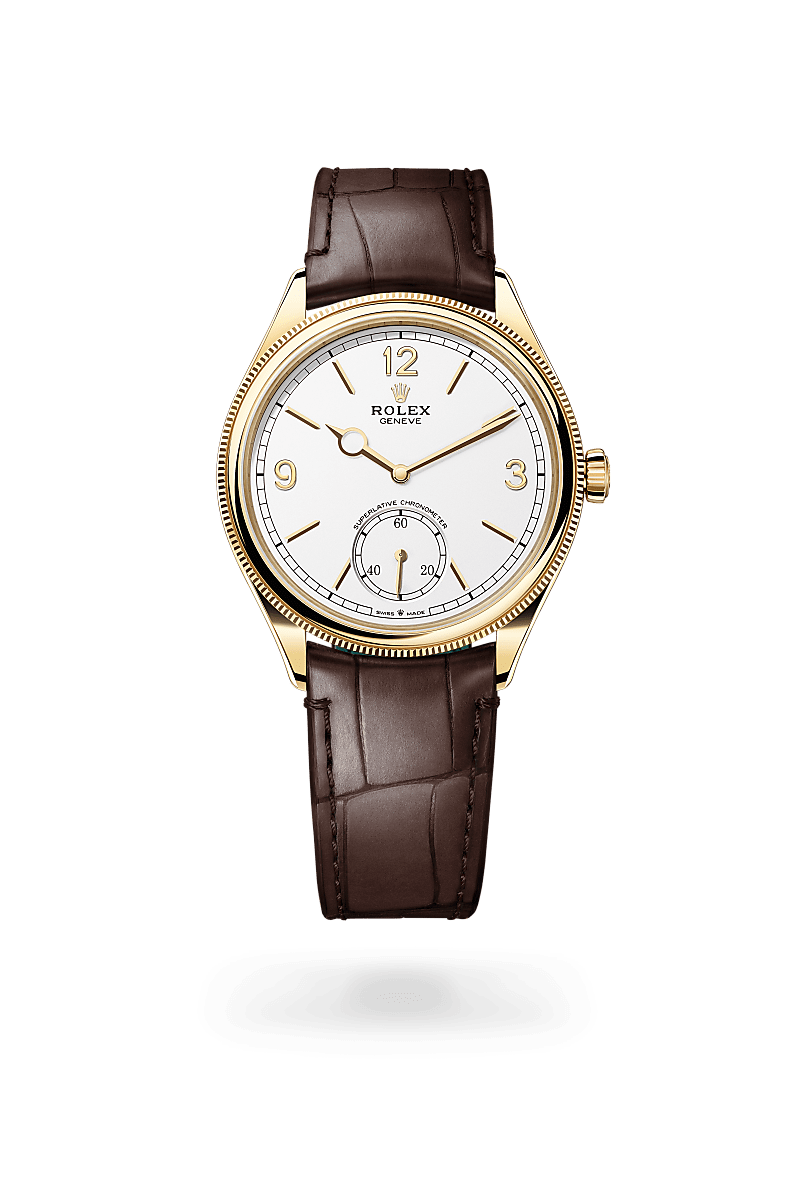 Rolex 1908 Herrenuhr (M52508-0006) 39 mm, 18 Karat Gelbgold, poliert