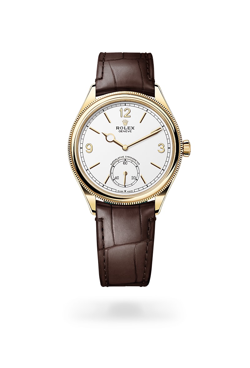 Rolex 1908 M52508-0006 Herrenuhr - 39 mm, 18 Karat Gelbgold, poliert