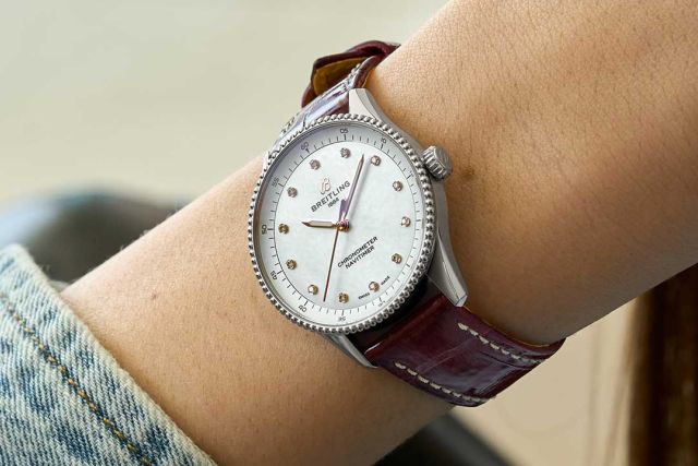 20230509 Breitling Wristroll Navitimer 32 BiColorAlligator 1334